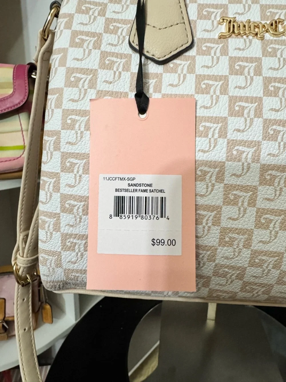 Juicy Couture Sandatone Bestseller Fame Satchel
